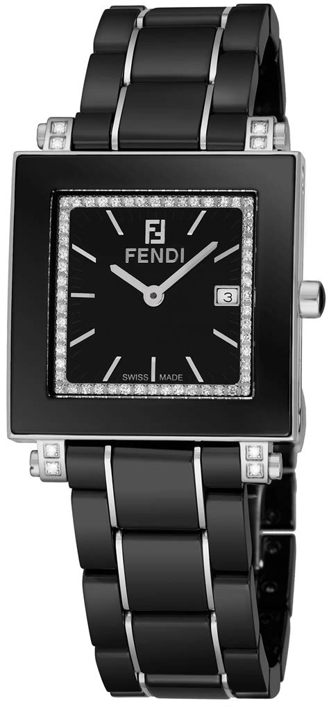 fendi ceramic square watch|Watches for Women .